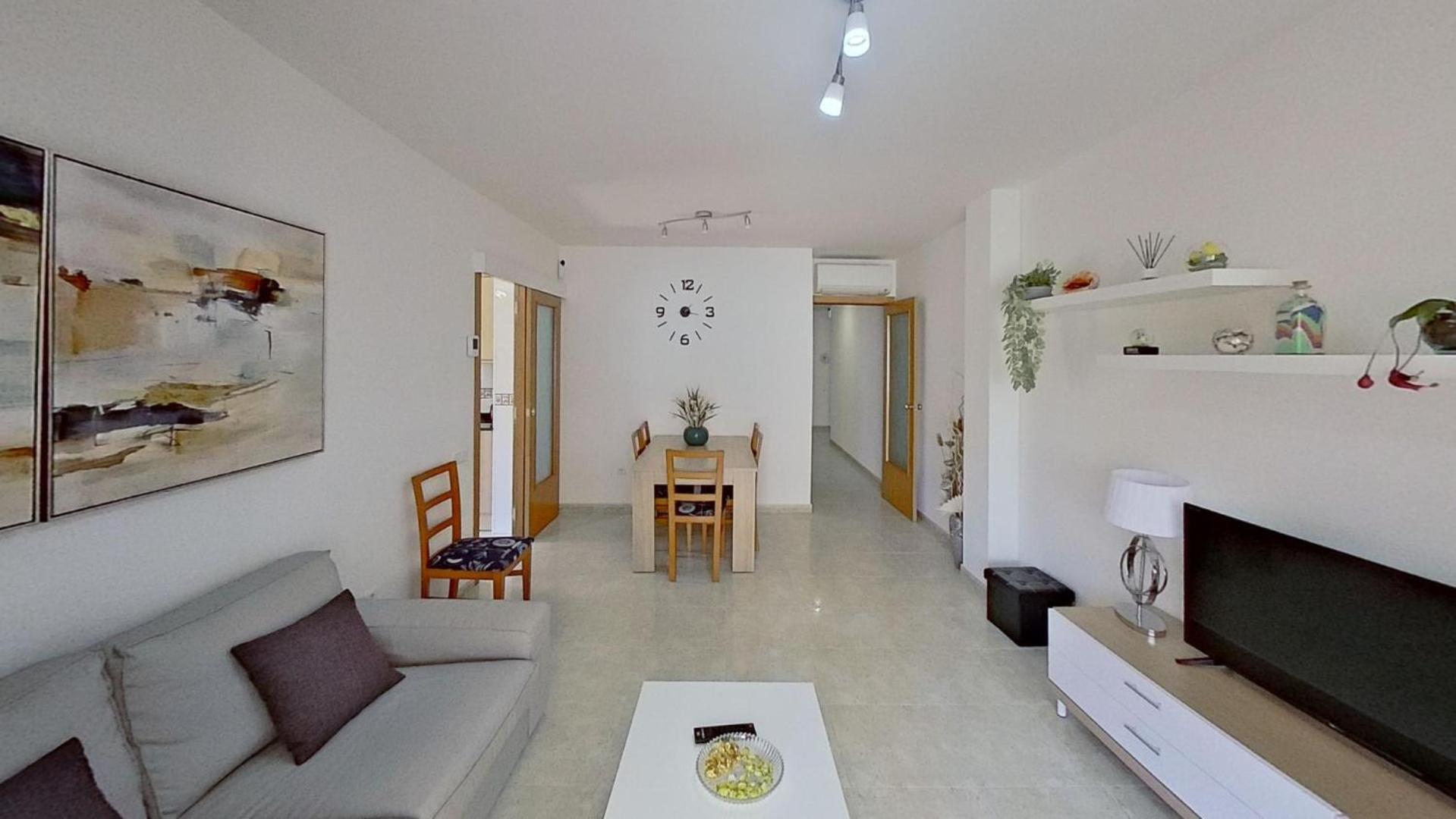 Apartamento Vistas Al Mar, Segunda Linea 3 Habitaciones Sant Carlos de la Ràpita Exteriör bild
