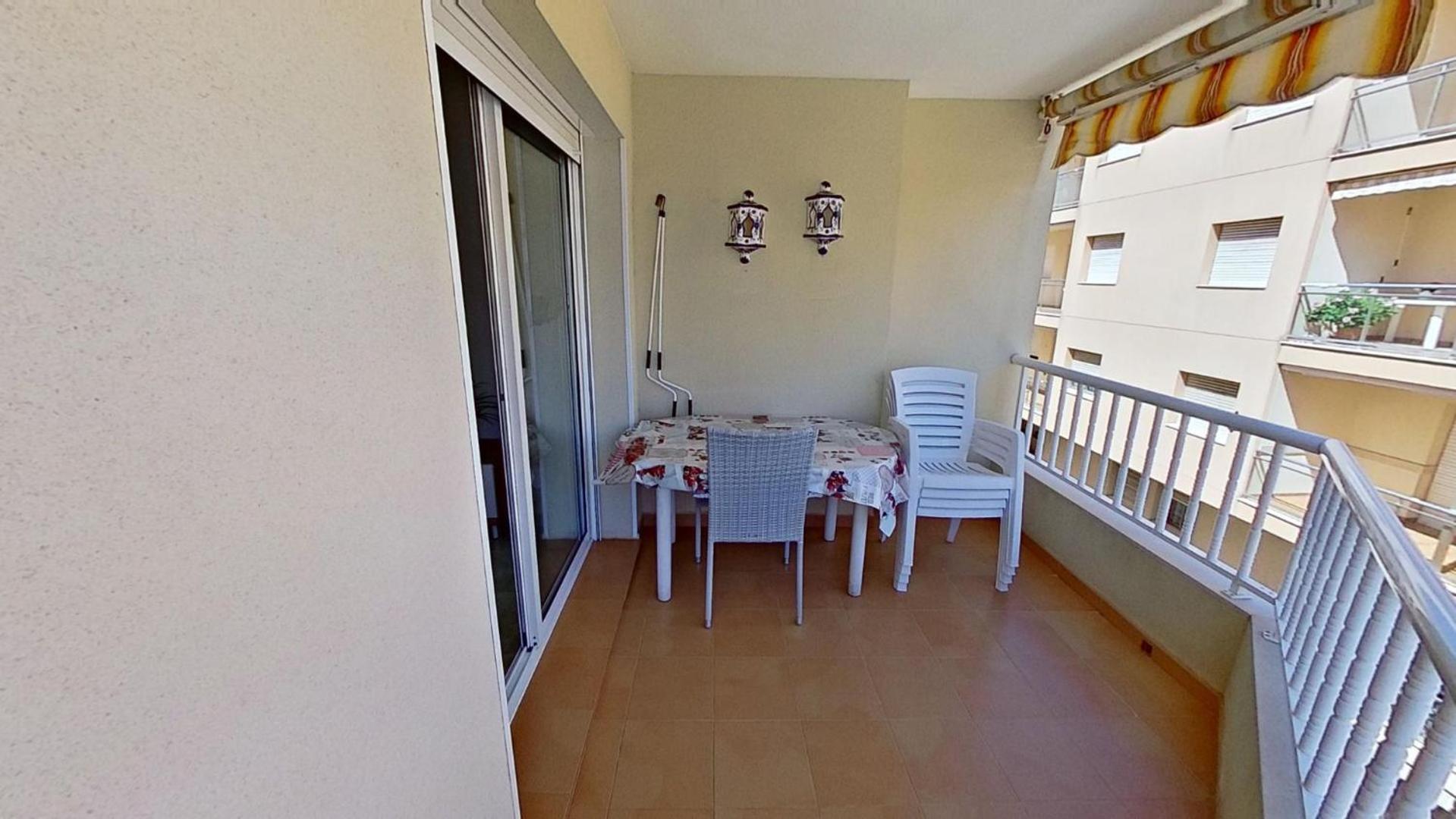 Apartamento Vistas Al Mar, Segunda Linea 3 Habitaciones Sant Carlos de la Ràpita Exteriör bild