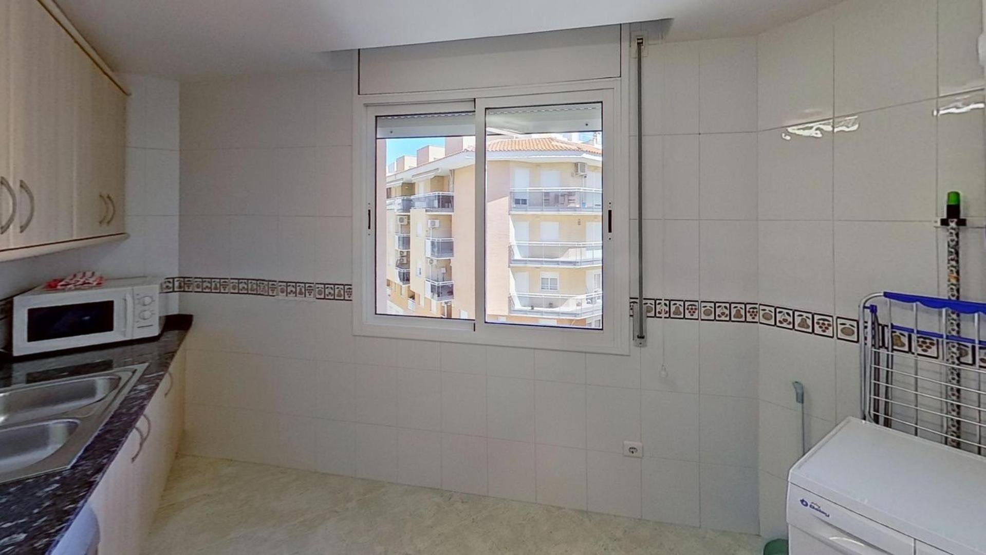 Apartamento Vistas Al Mar, Segunda Linea 3 Habitaciones Sant Carlos de la Ràpita Exteriör bild