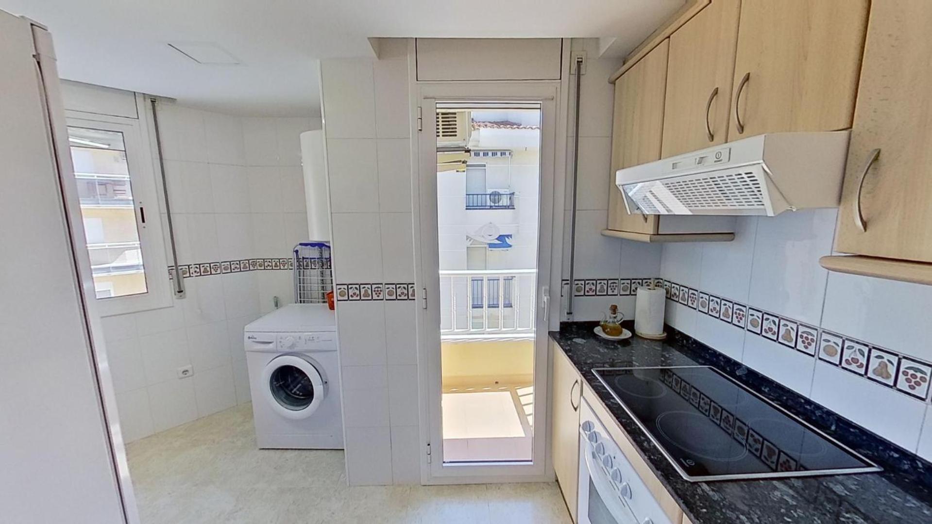 Apartamento Vistas Al Mar, Segunda Linea 3 Habitaciones Sant Carlos de la Ràpita Exteriör bild