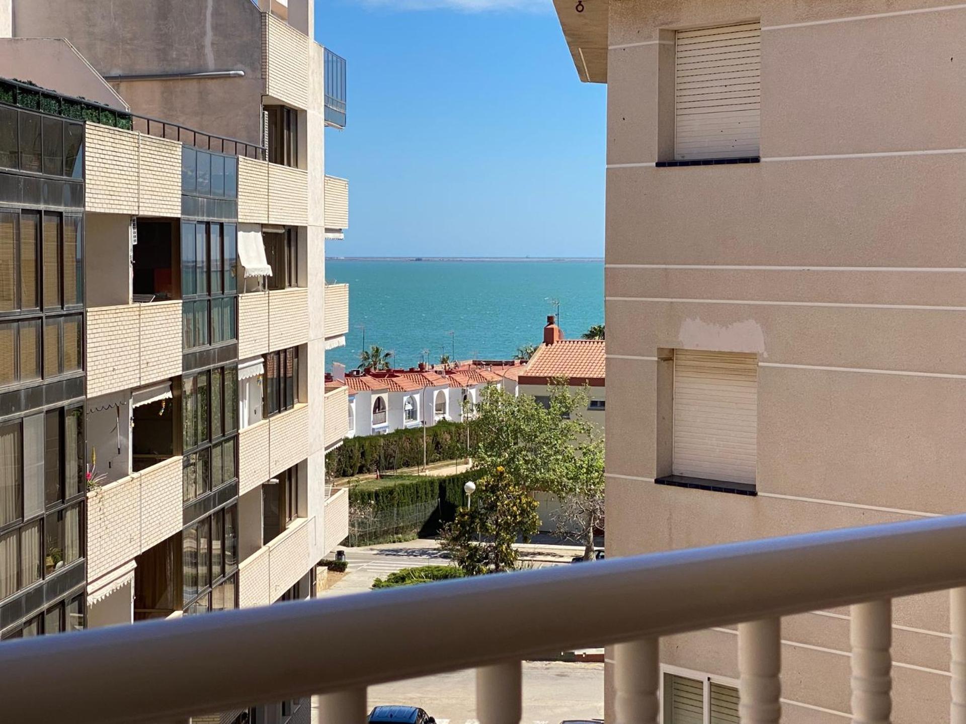 Apartamento Vistas Al Mar, Segunda Linea 3 Habitaciones Sant Carlos de la Ràpita Exteriör bild